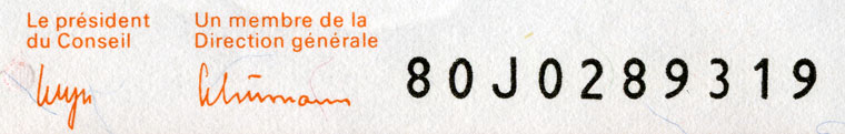 10 Franken, 1980