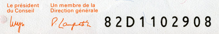 10 Franken, 1982