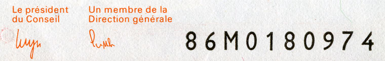 10 Franken, 1986