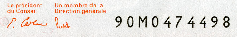 10 Franken, 1990