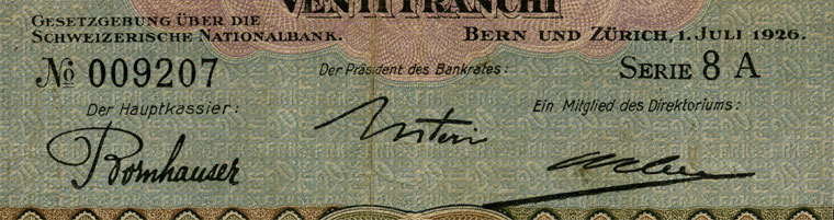 20 francs, 1926